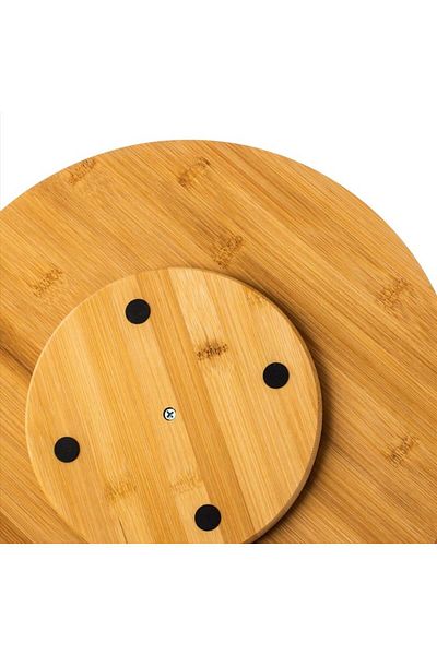 Dania Rotating Wooden Serving Stand Large Size 35 cm