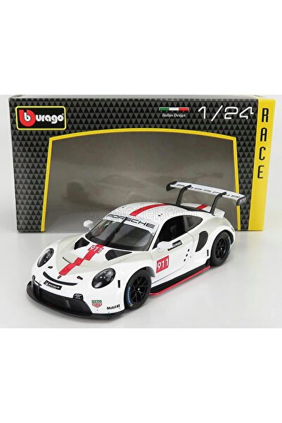 Burago Porsche 911 RSR Diecast Model Araba