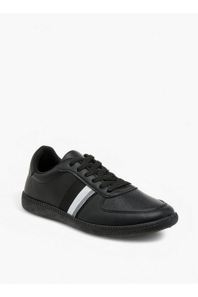 LBL by Shoexpress Panelled Lace-Up Sneakers