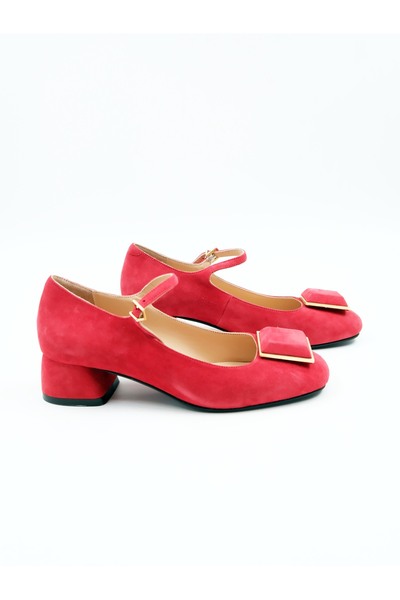 Tenau Women's Genuine Leather Heeled Shoes