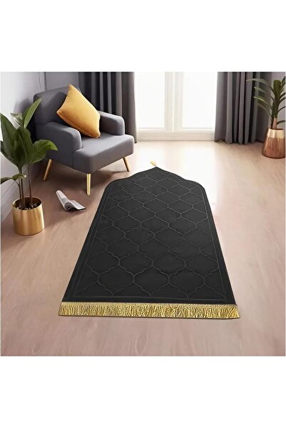 Fabienne Dome Style Anti-Slip Prayer Rug 70x110cm Black