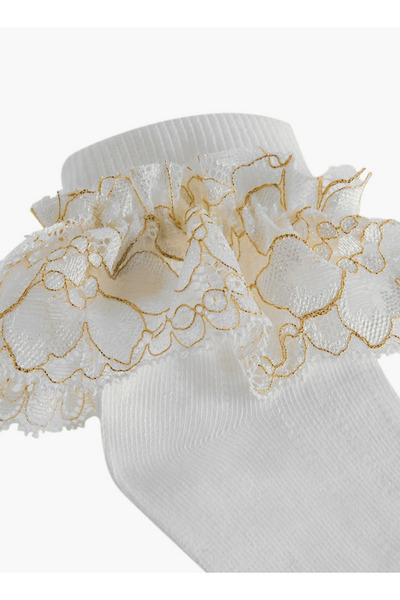 Little Missy Non-Terry Ankle Length Socks - Set of 3