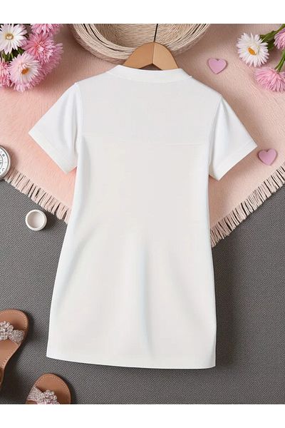 Keywest Girl's Kuromi Printed Mini Dress