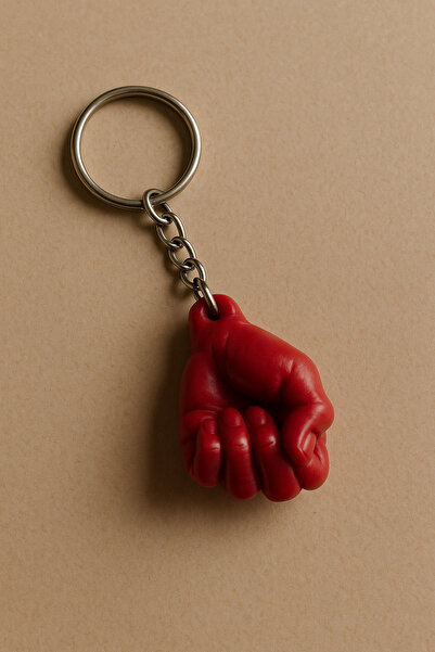 İN3DEX Nah Anahtarlık Siyah - ŞAKA ANAHTARLIĞI - HEDİYELİK