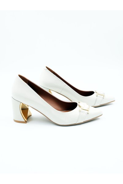 Tenau Women's Genuine Leather Heeled Shoes