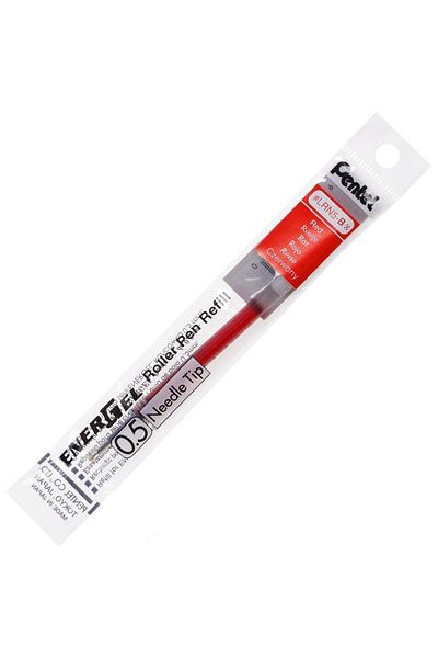 Pentel 0.5 mm Roller Ball Pen with Refill Red