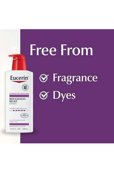 Eucerin Eucerin Roughness Relief Lotion - All Over Body for Very Dry, Rough Skin 16.9 fl oz Pump Bottle