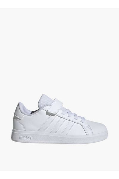 adidas Boys' Textured School Shoes with Hook and Loop Closure - Grand Court 2.0 EL C