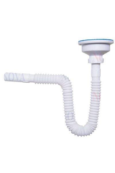 flores Sink trap with plug and head, 115 mm - 1"1/2 - 32 mm