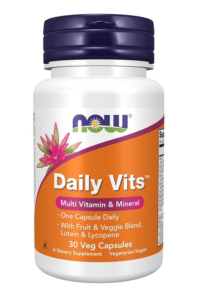 Now Foods Daily Multi-Vitamin, 30 Veg Capsules