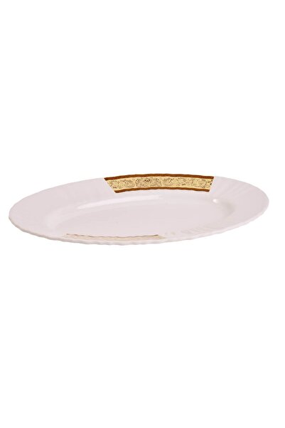 Generic oval melamine plate