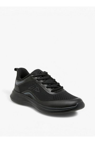 Oaklan by Shoexpress Textured Sports Shoes with Lace-Up Closure and Pull-Tab