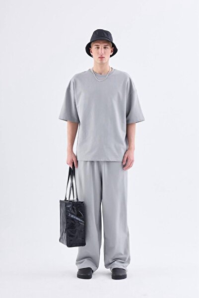 VAMOSCLO Βασικό σετ αθλητικής φόρμας oversized Γκρι