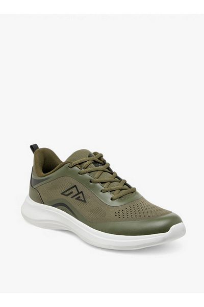 Oaklan by Shoexpress Textured Sports Shoes with Lace-Up Closure