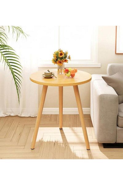 Generica Multi-purpose round wooden table - 60 x 60 cm