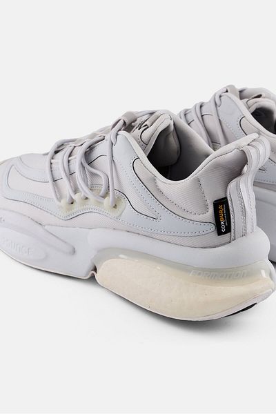 adidas Men Alphaboost V1 Lace Up Running Shoes, Light Grey