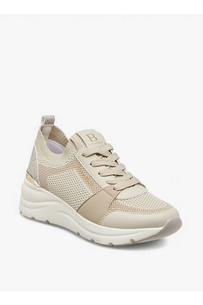 Flora Bella by Shoexpress Panelled Lace-Up Sneakers