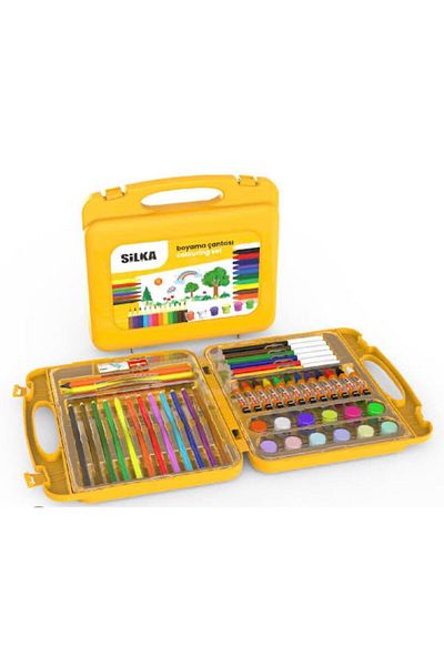 tuvval Art.1206 Silka Student Yellow Painting Bag