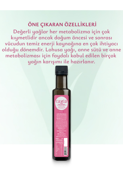 Ravla Lohusa Bitkisel Yağ Karışımı - 250ml