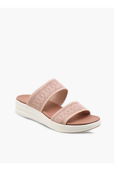 Le Confort Flyknit Detail Slip-On Sandals