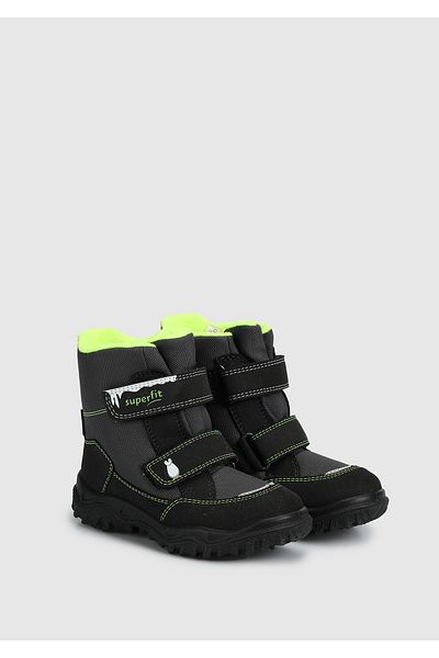 Superfit Μαύρες αγορίστικες μπότες εξωτερικού χώρου