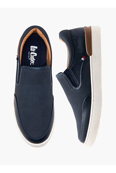 Lee Cooper Men's Logo Detail Slip-On Loafers