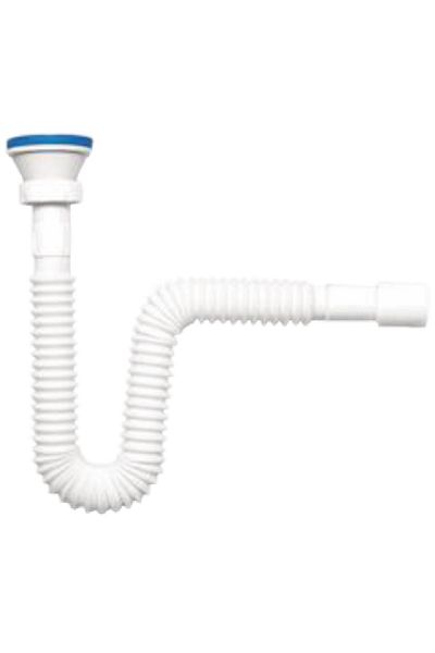 flores Professional flexible siphon with large head, 1"1/2 - 32 mm