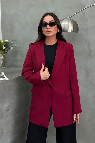 msm fashion Women's Blazer Jacket Comfortable Fit Lined Single Button Jacket