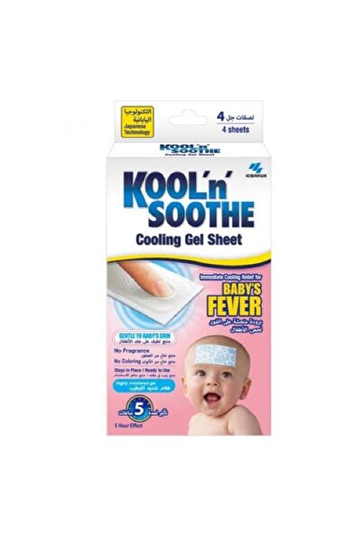 Kool N Soothe جل تبريد كول أند سوث للأطفال، 4 أوراق