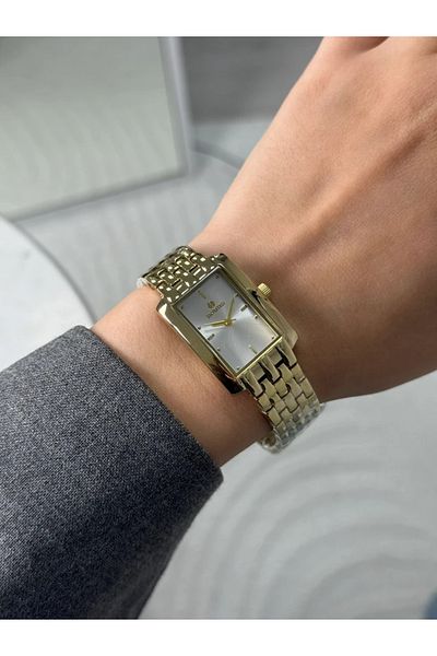 Homies Guaranteed Premium Women's Wristwatch Gold (White Dial) Rshms-193
