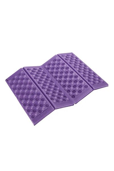 zola Saltea pliabilă pentru drumeții/camping, antiderapantă, impermeabilă, termoizolantă, 39x29,5x2 cm, violet