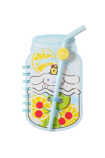 Miniso Sanrio Lisanslı Pipetli Bardak Figürlü Telli Not Defteri