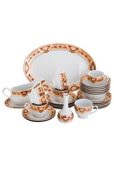 HIC Dinner Set - White
