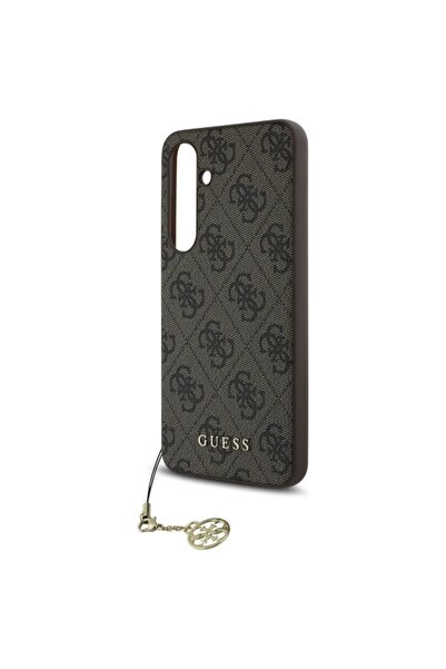 Guess Carcasă pentru Samsung Galaxy S24 FE Hardcase 4G Charm, Guess - Maro