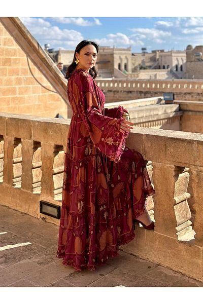 ALREMİYA Chiffon Hijab Dress
