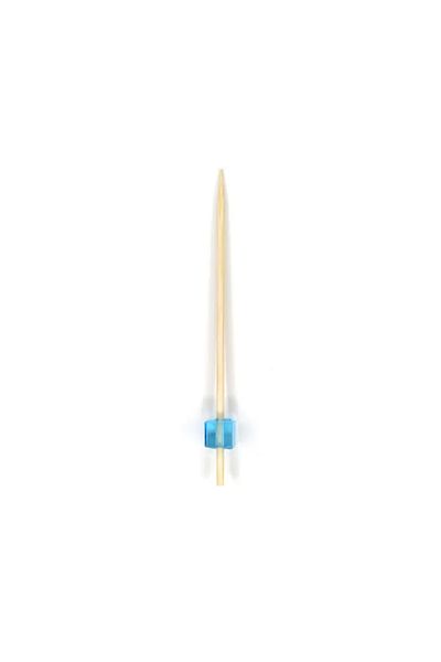 yuandong Bamboo Blue Cube 9cm Toothpicks (50 Pcs), Presentation Toothpicks