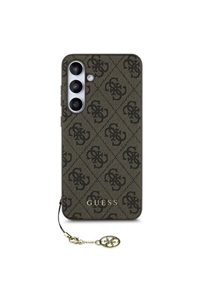 Guess Carcasă pentru Samsung Galaxy S24 FE Hardcase 4G Charm, Guess - Maro