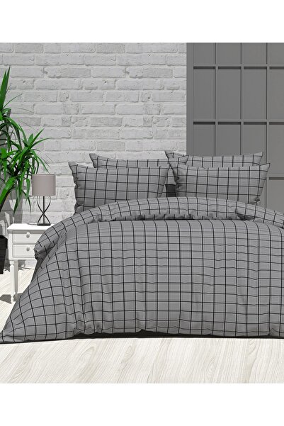 GOOD MORNİNG PAMUKKALE Bračni Karirano Set posteljine (set od Čaršav komada)