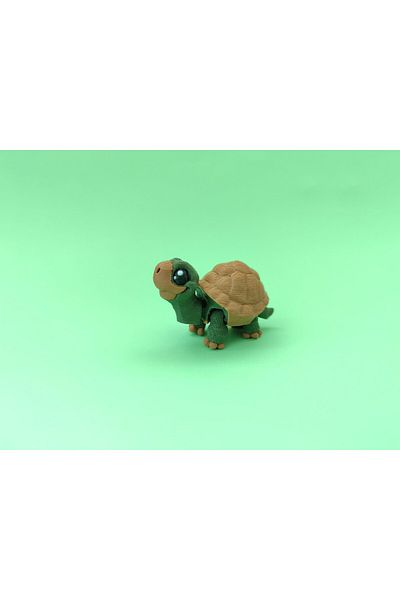 Minikbahcem Cute Turtle Keychain - 3D Print Special Design