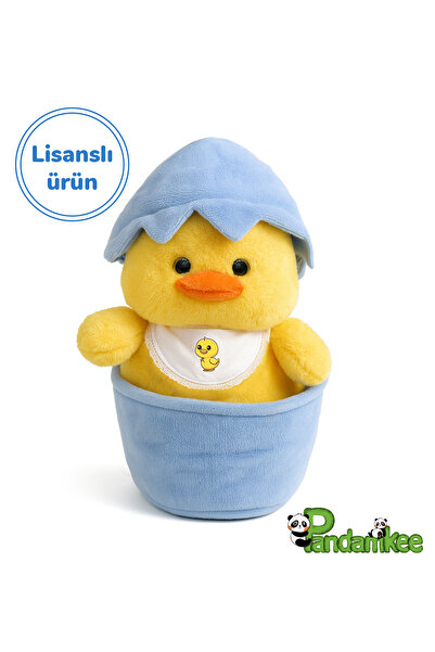 Canestar Özel Fermuarlı Yumurta Çantası ile Sevimli Civciv -Peluş Oyuncak Pandamkee