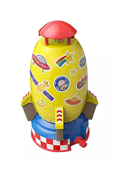 ABYZ Aspersor de grădină cu rachetă, jucărie de grădină, dimensiuni 10,4x28,4...