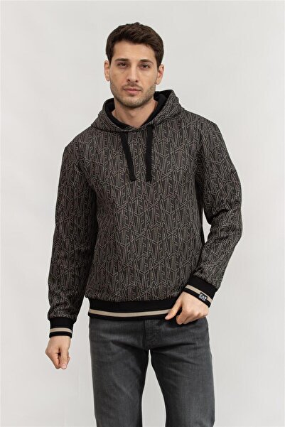 EA7 Erkek Kapüşonlu Sweatshirt