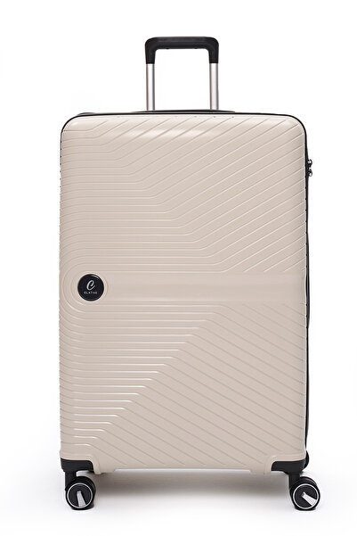 ELATAE Exclusive Pro Polipropilen Kırılmaz 2'li Valiz Seti Büyük Boy - Orta Boy 5239