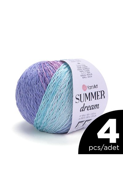 Yarnart SUMMER DREAM - 4302 - 4 ΤΕΜ