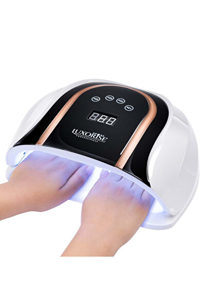 LUXORISE Lampă LED UV pentru două mâini 140W INFINITY PRO - LUXORISE, Albă