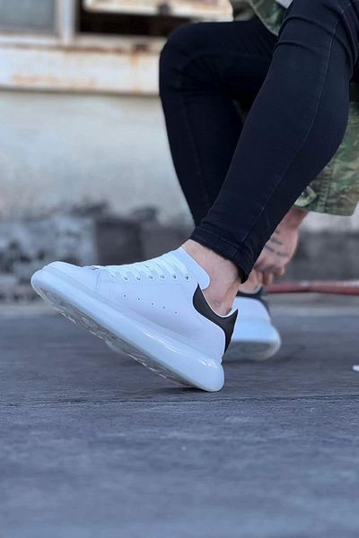 İwie Wagoon Wg095 White Black Men's Casual Shoes