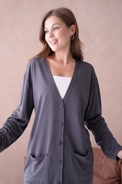 Lamierra Mother Plus Size Seasonal Long Cardigan