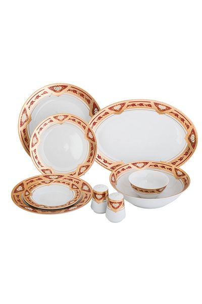 HIC Dinner Set - White