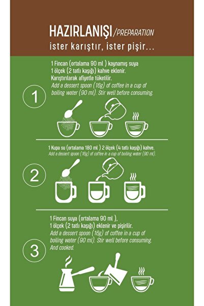 Dagk 150 gr Mango Dibek Hazır Kahve 1 Pk