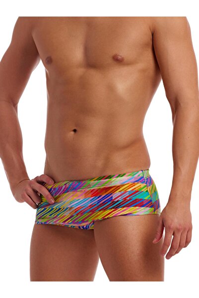 Funky Trunks Static Stack Men's Training Swim Trunks, 14cm Trunks